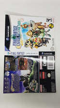 Load image into Gallery viewer, Final Fantasy Crystal Chronicles [Cover art] - Nintendo GameCube
