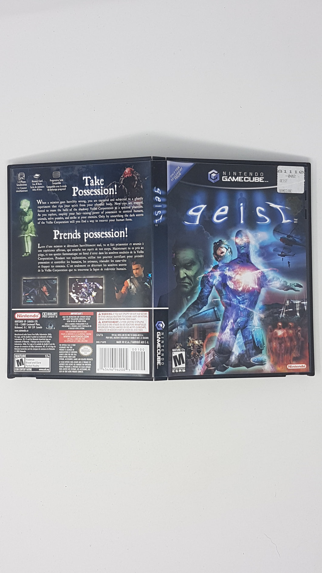 Geist [boîte] - Nintendo GameCube