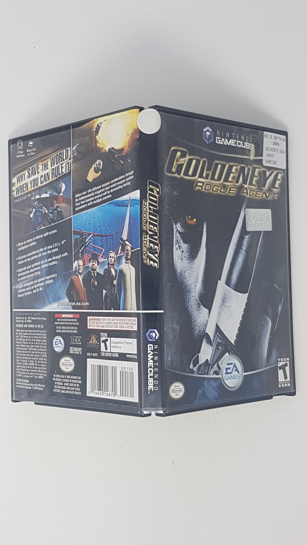 007 GoldenEye Rogue Agent [boîte] - Nintendo GameCube
