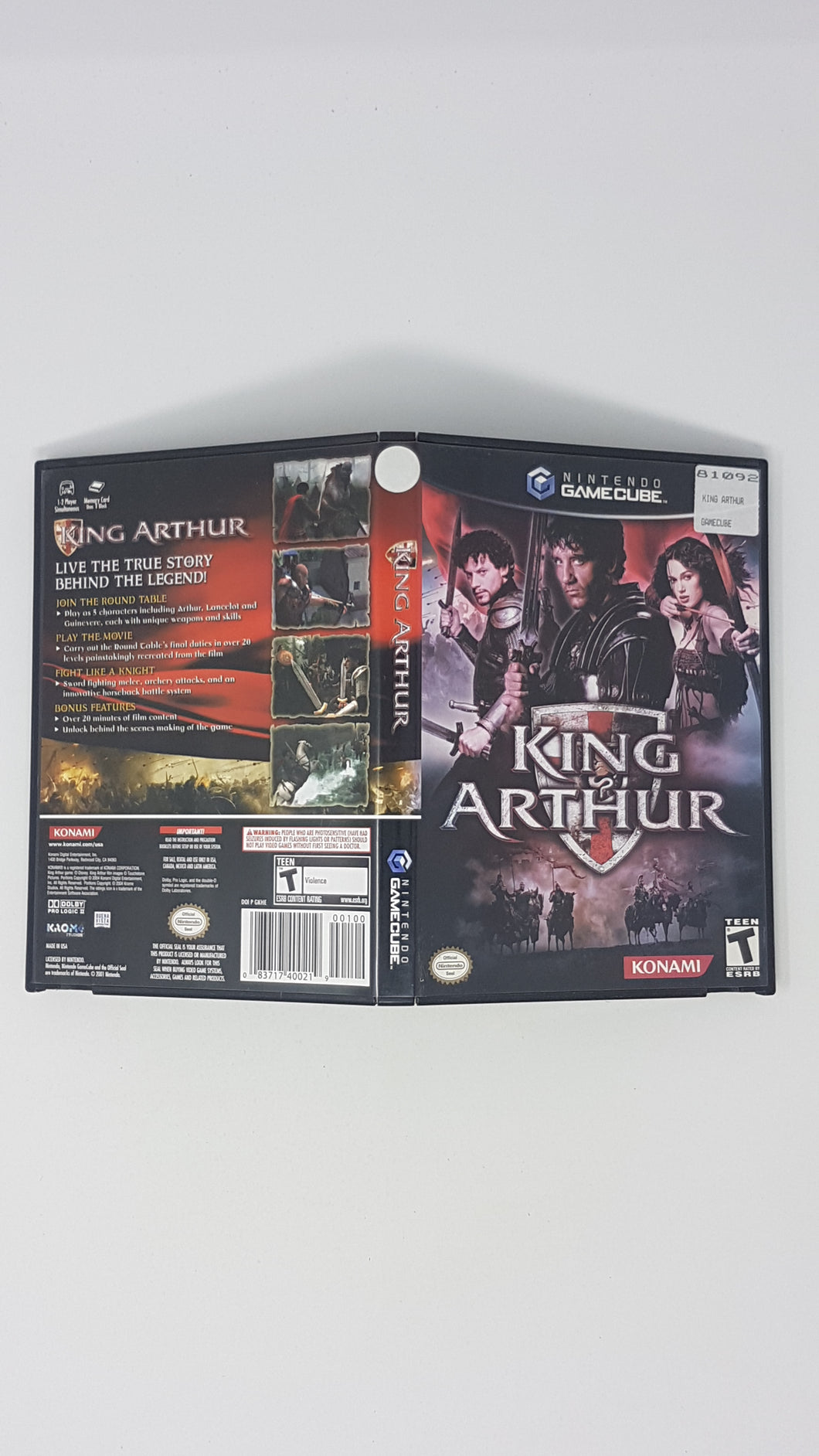 King Arthur [box] - Nintendo GameCube