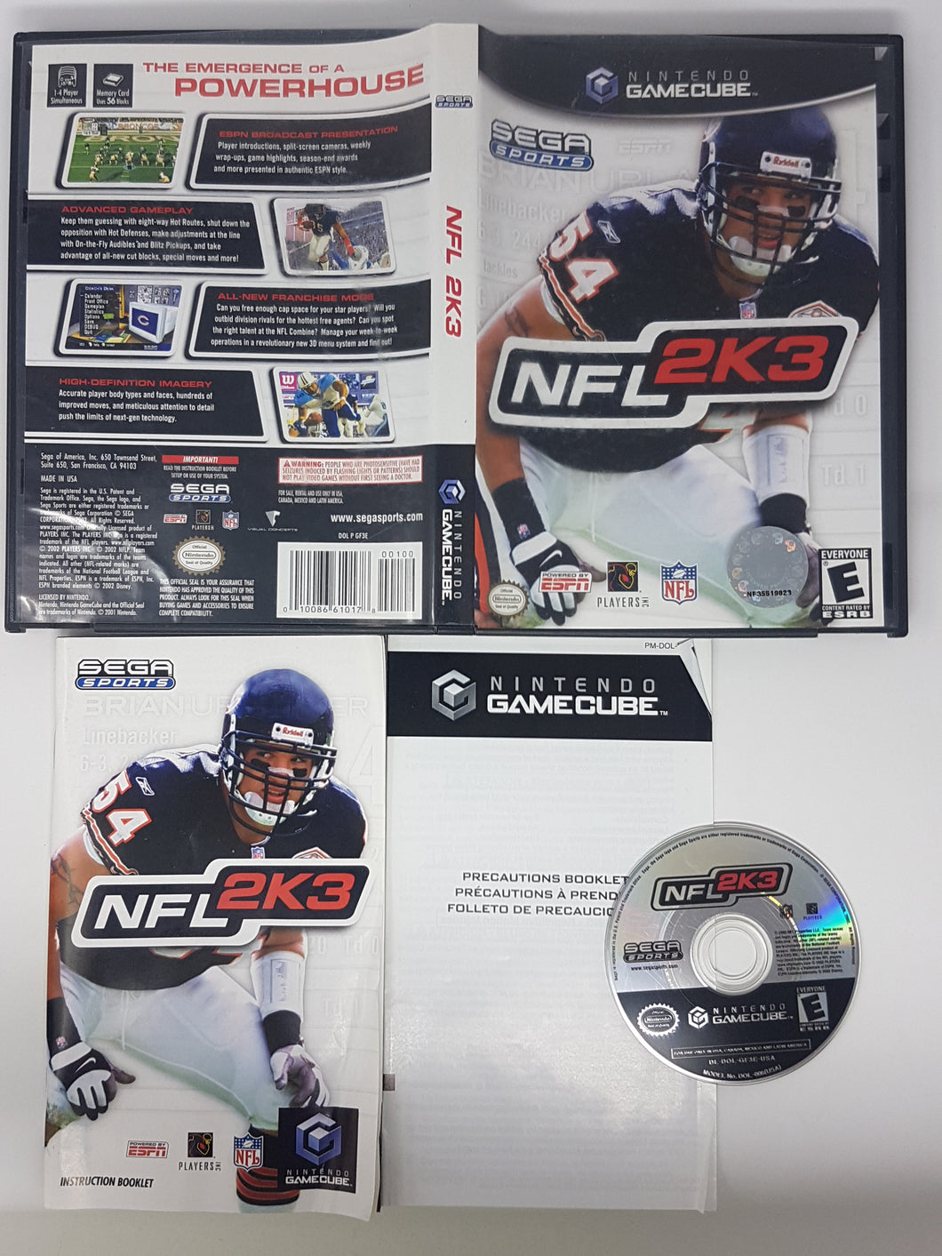 NFL 2K3 - Nintendo Gamecube