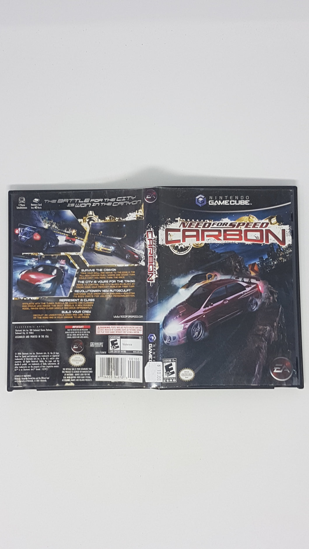 GameCube - Need for Speed ​​Carbon [boîte]