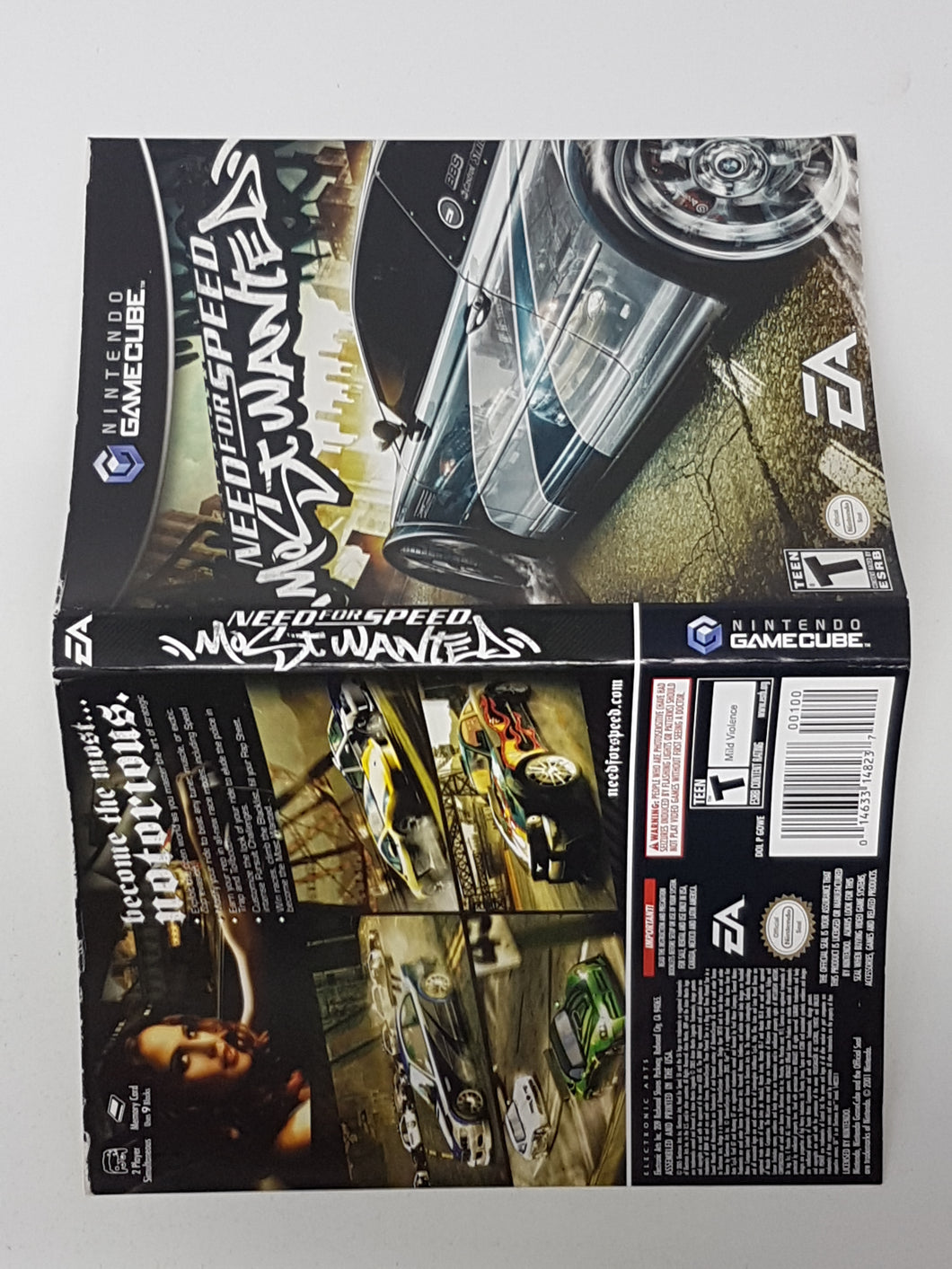 Need for Speed Most Wanted [Cover art] - Nintendo GameCube
