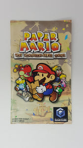Paper Mario Thousand Year Door [manual] - Nintendo GameCube