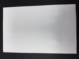 Plain White Paper with Security tag [Insert] - Nintendo GameCube
