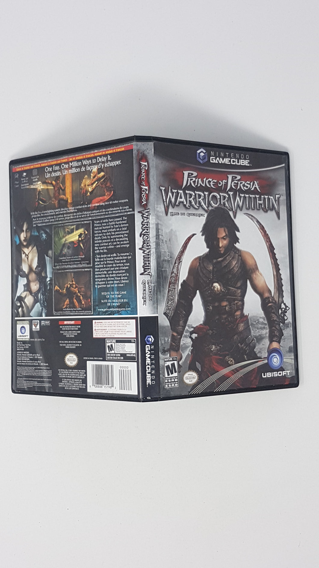 GameCube - Prince of Persia Warrior Within [boîte]