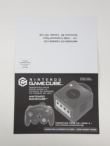 Sign Up For A Chance To Win Registration [Insertion] - Nintendo GameCube