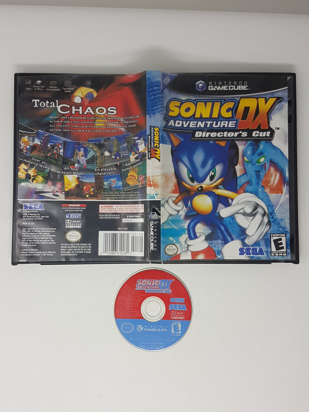 Sonic Adventure DX - Nintendo Gamecube