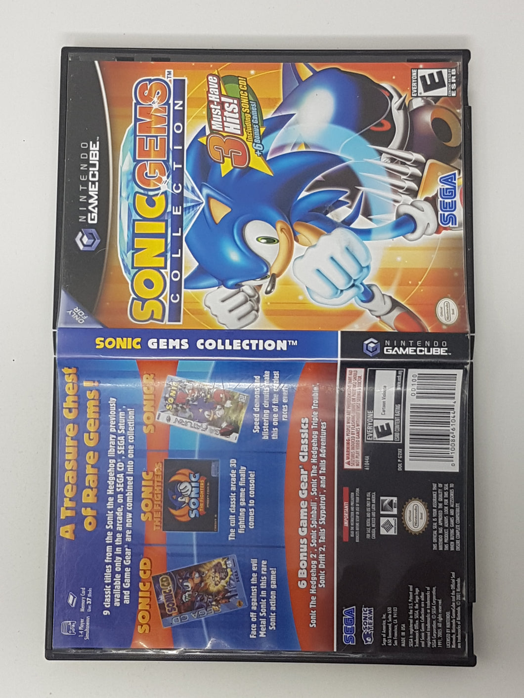 Sonic Gems Collection [box] - Nintendo Gamecube