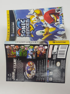 Sonic Heroes [Choix des joueurs] [Couverture] - Nintendo Gamecube