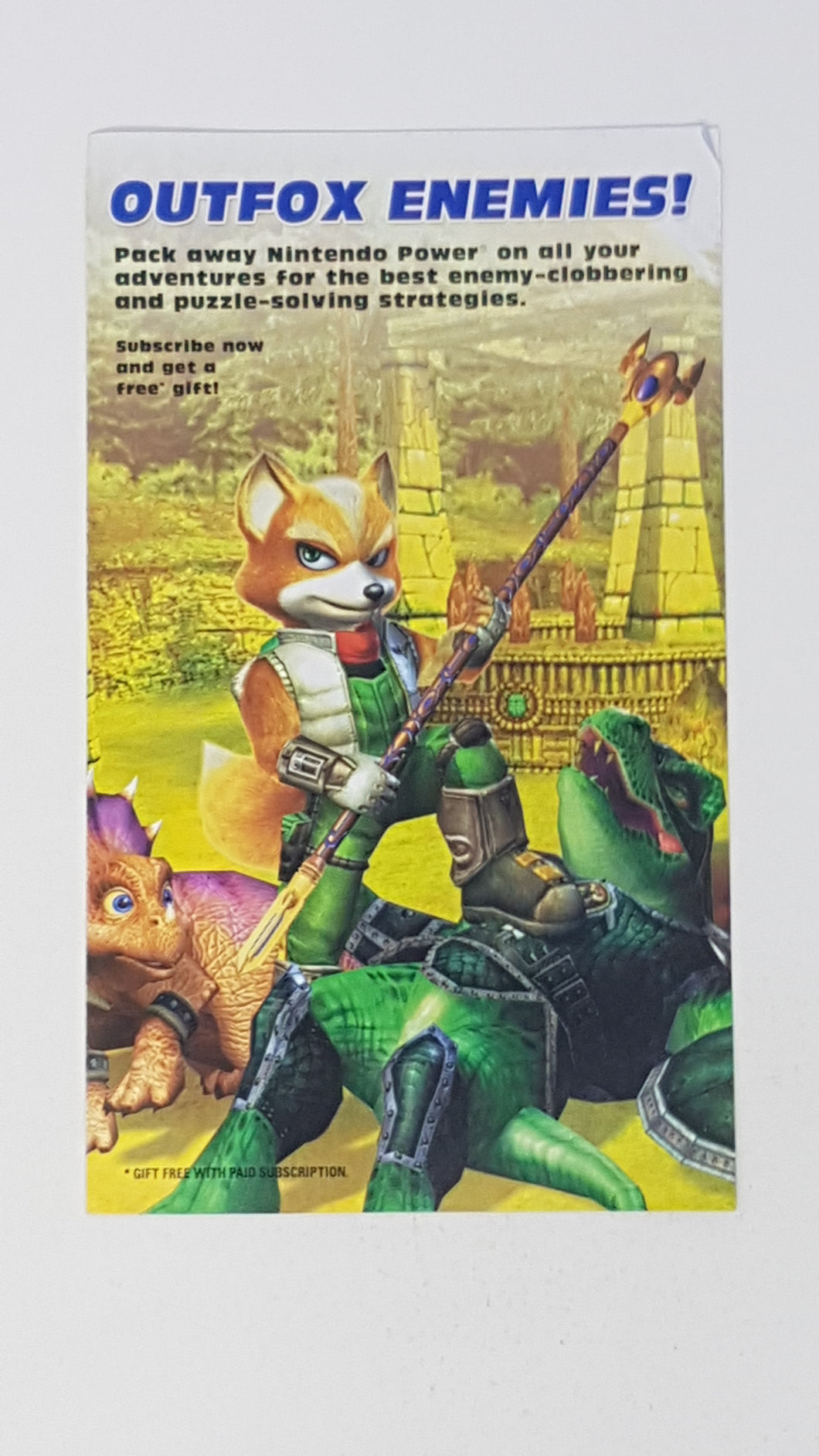 Star Fox Adventures Insertion - Nintendo GameCube