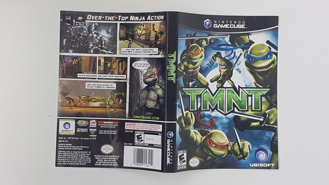 TMNT [Couverture] - Nintendo GameCube