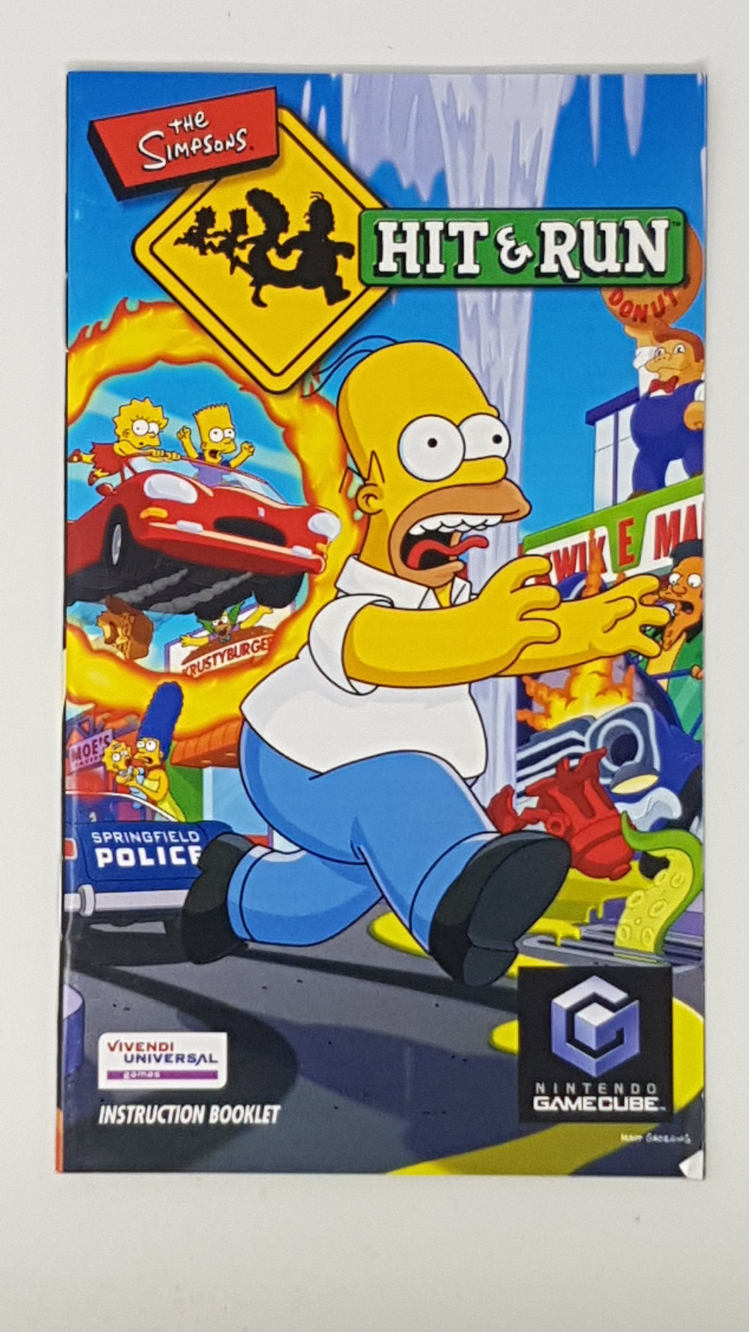The Simpsons Hit and Run [manual] - Nintendo GameCube