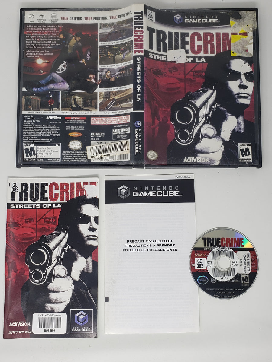 True Crime Streets of LA - Nintendo Gamecube – Respawnandreplay