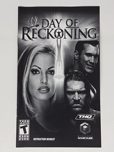 WWE Day of Reckoning [manuel] - Nintendo GameCube