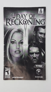 WWE Day of Reckoning [manuel] - Nintendo GameCube