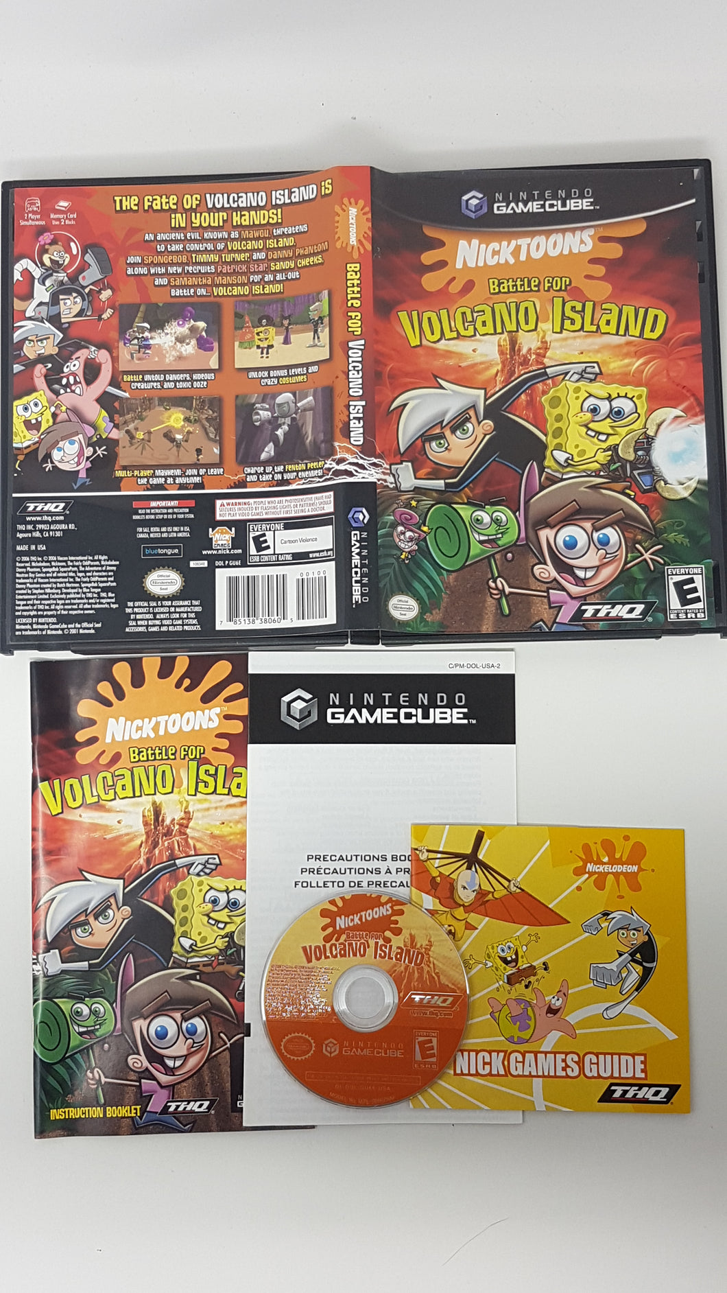 Nicktoons Battle for Volcano Island - Nintendo Gamecube