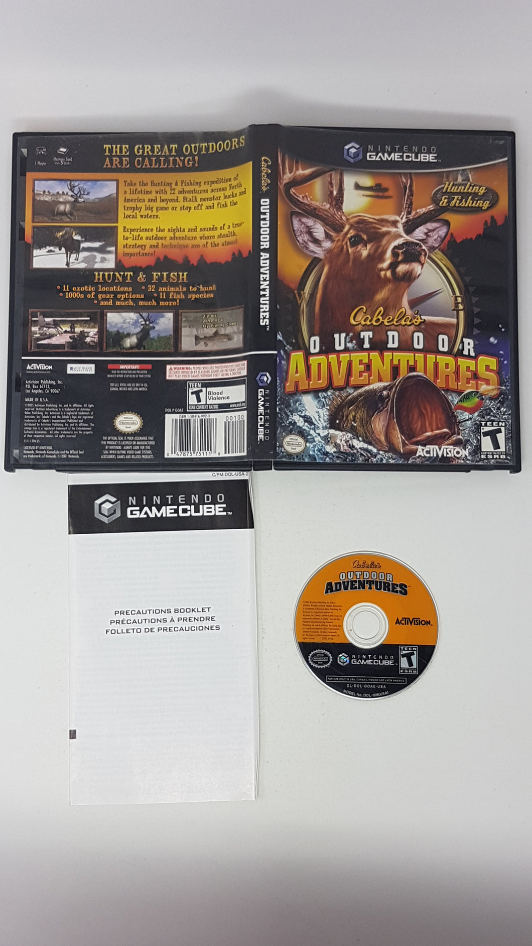 Cabela's Outdoor Adventures - Nintendo Gamecube