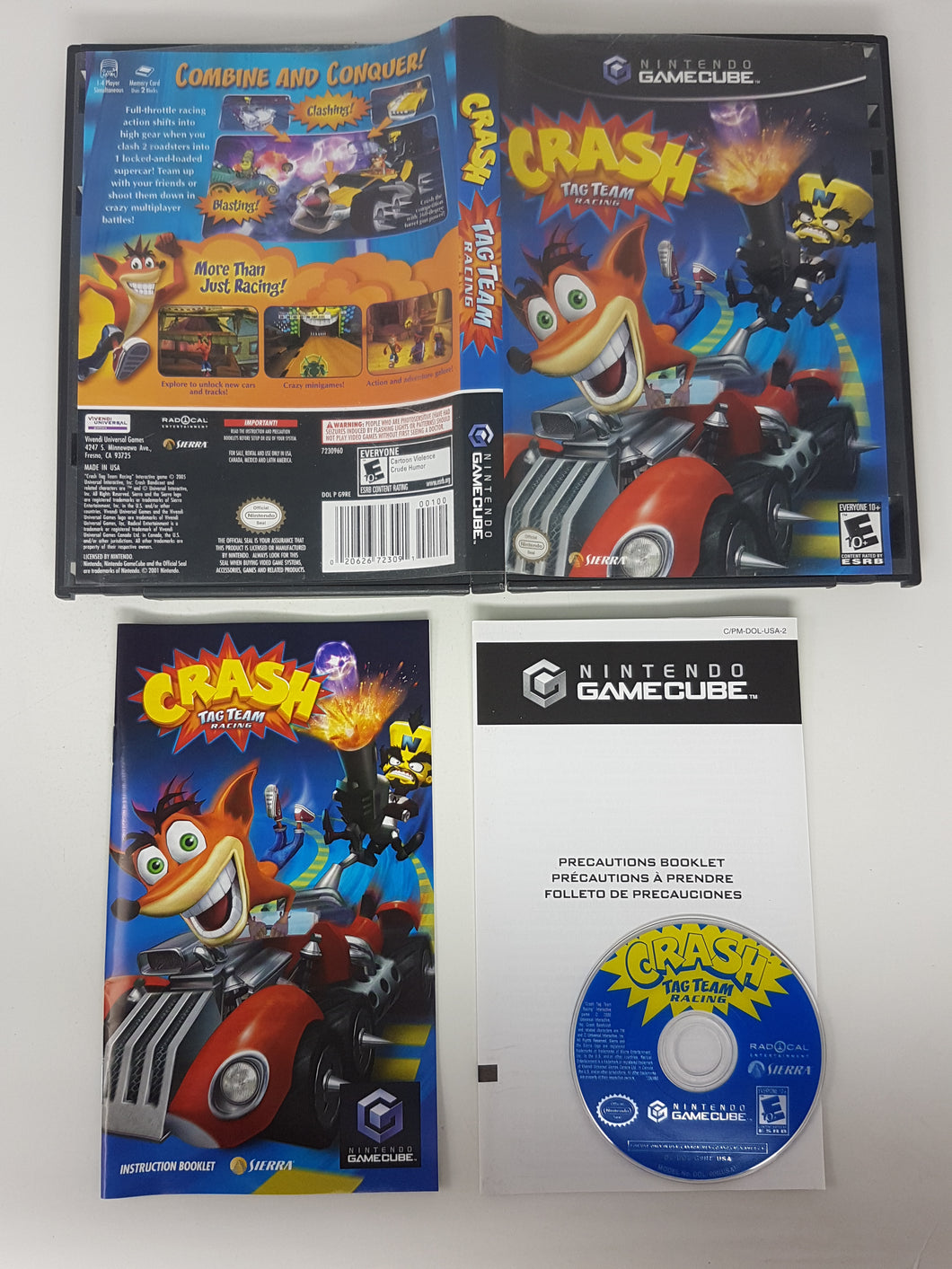 Crash Tag Team Racing - Nintendo Gamecube