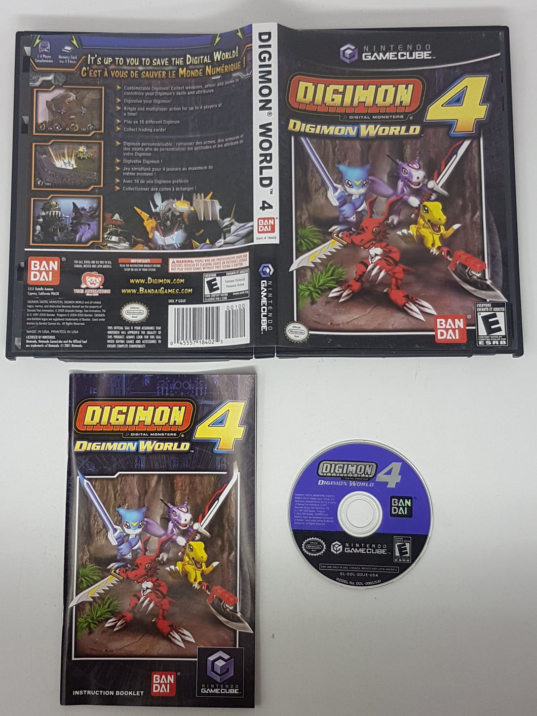 Digimon World 4 - Nintendo Gamecube