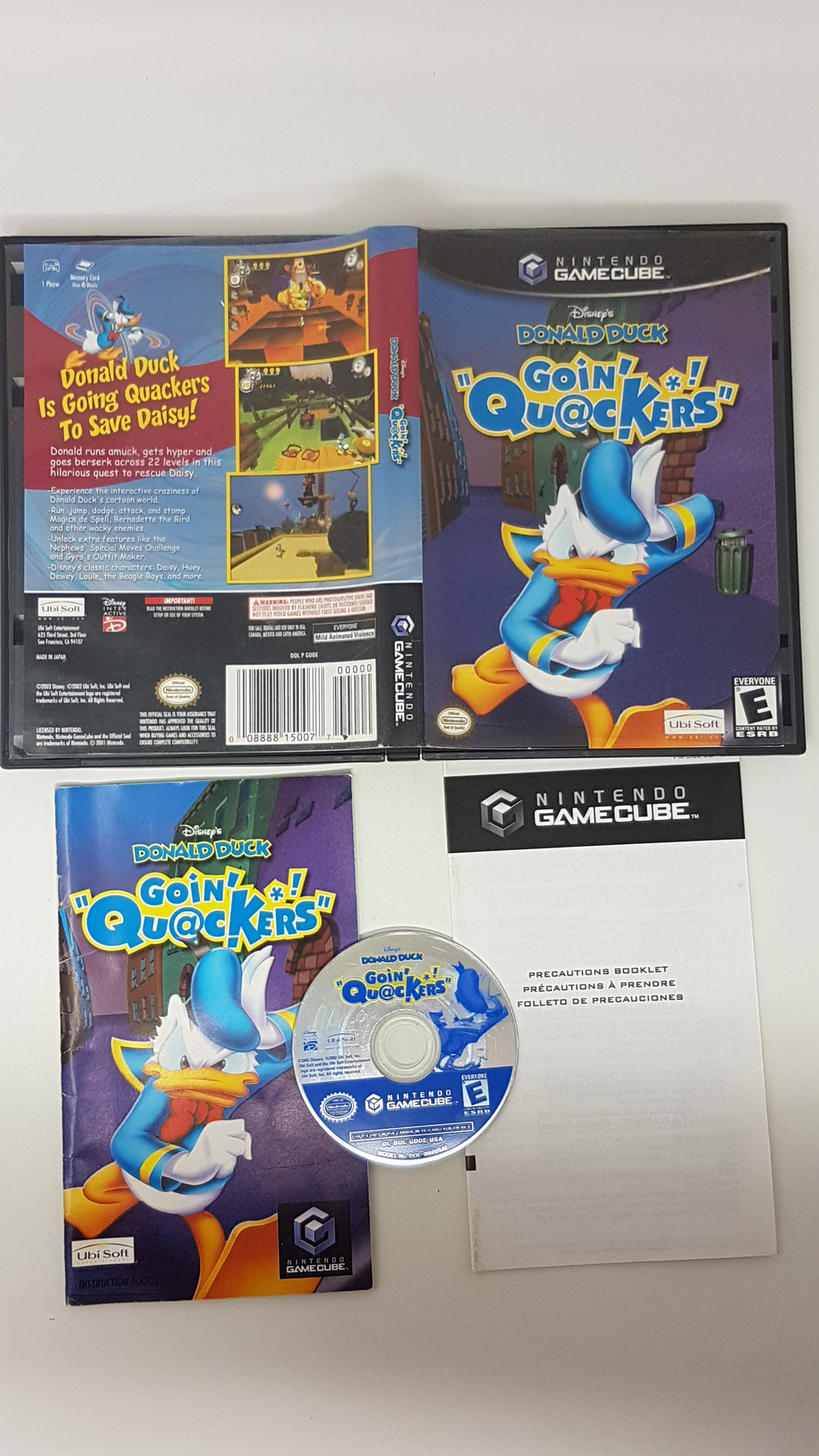 Donald Duck Going Quackers - Nintendo Gamecube