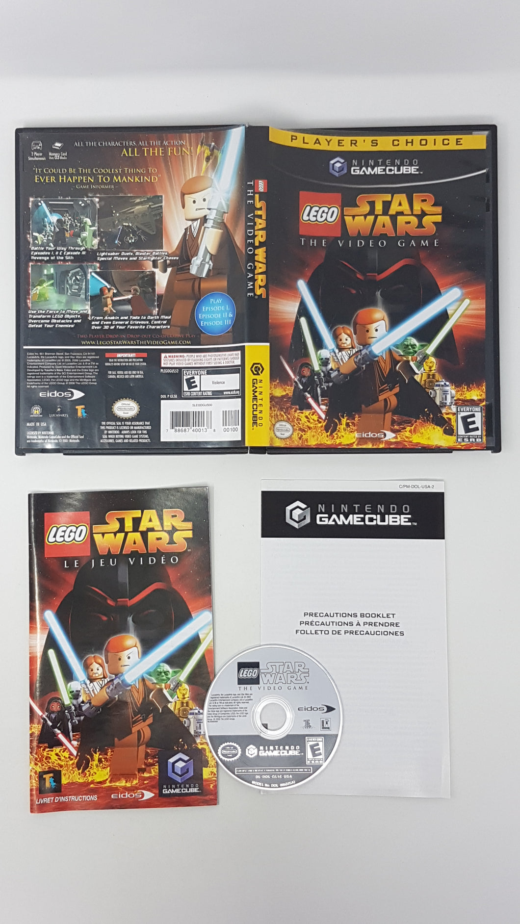 LEGO Star Wars Nintendo GameCube Respawnandreplay