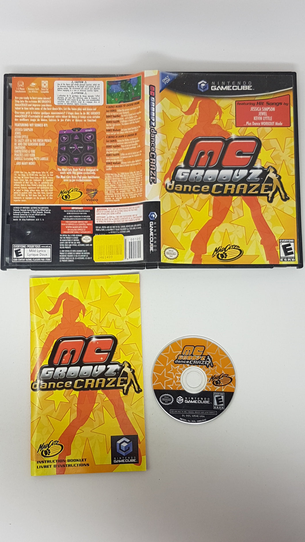 MC Groovz Dance Craze - Nintendo Gamecube