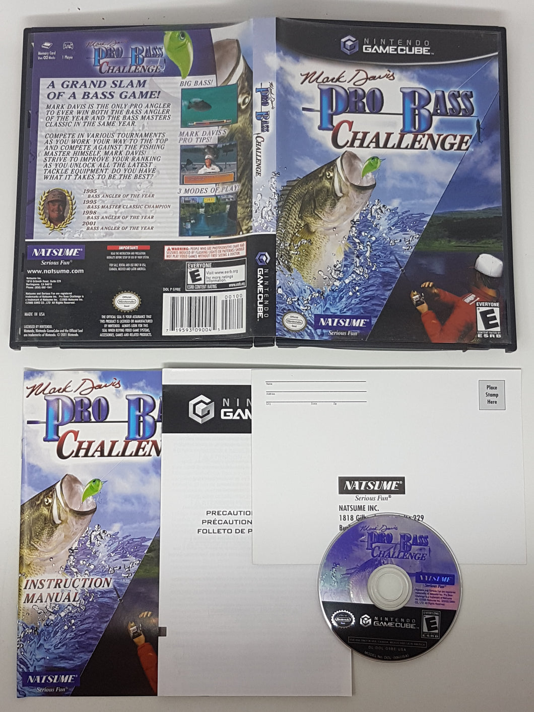 Mark Davis Pro Bass Challenge - Nintendo Gamecube