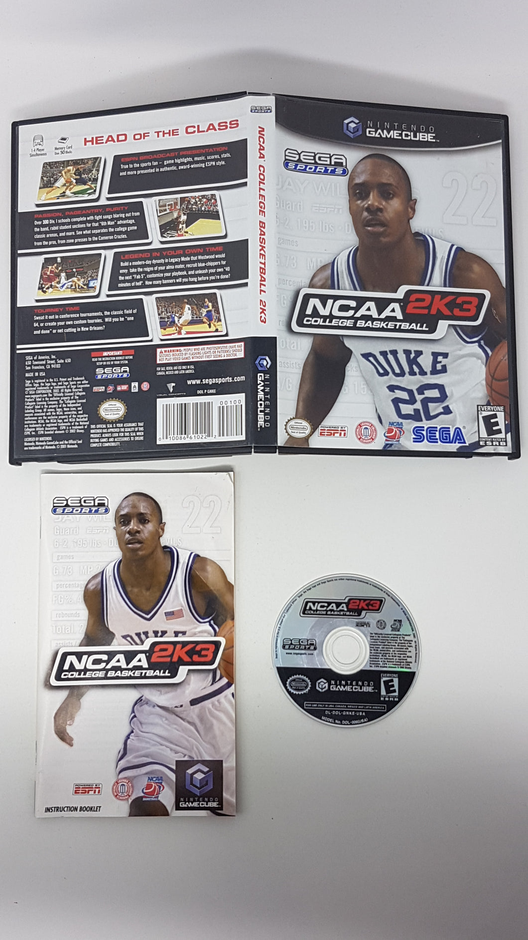 NCAA College Basketball 2K3 - Nintendo Gamecube