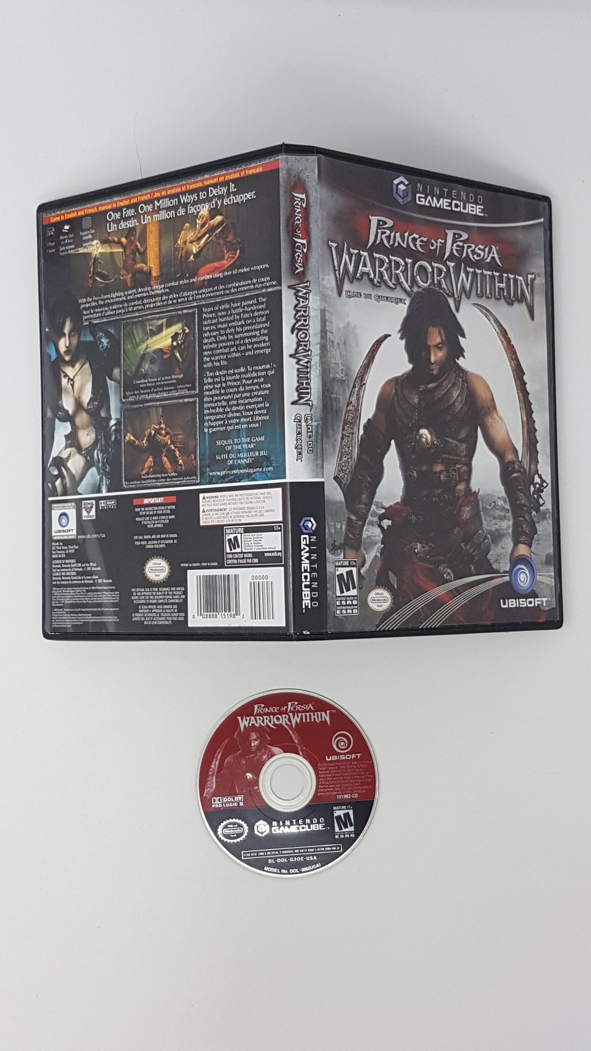 Prince Of Persia: Warrior Within, Nintendo GameCube