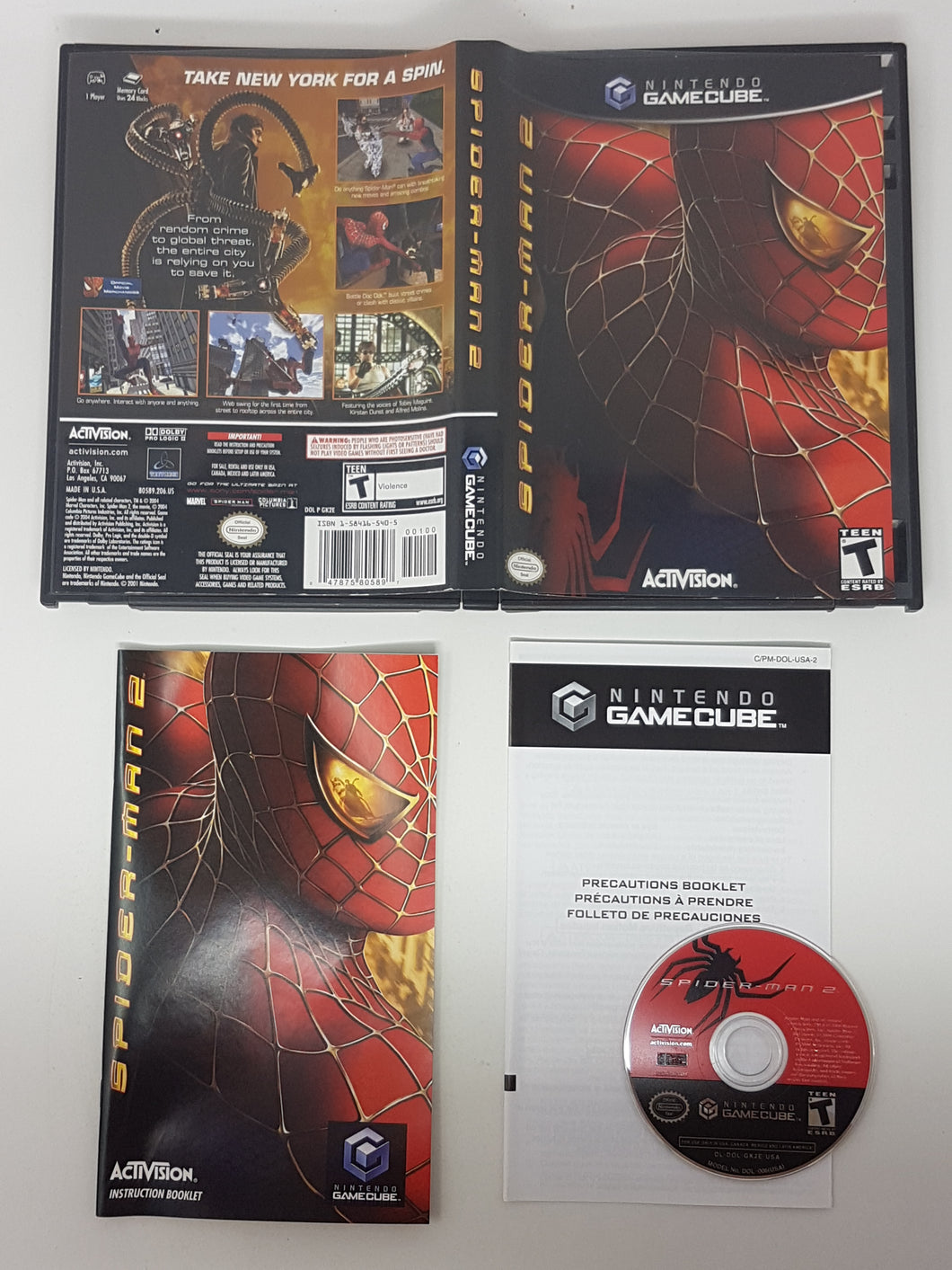 Spiderman 2 - Nintendo GameCube
