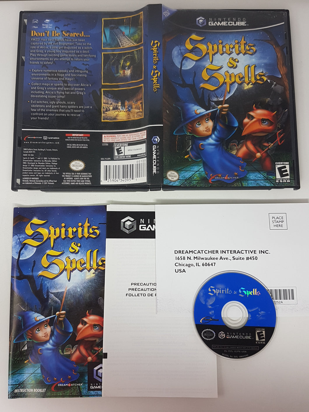Spirits & Spells - Nintendo Gamecube
