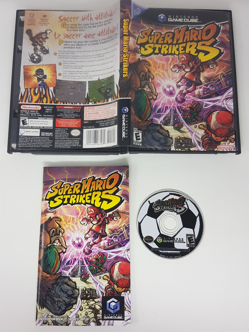 Super Mario Strikers Nintendo Gamecube – Respawnandreplay