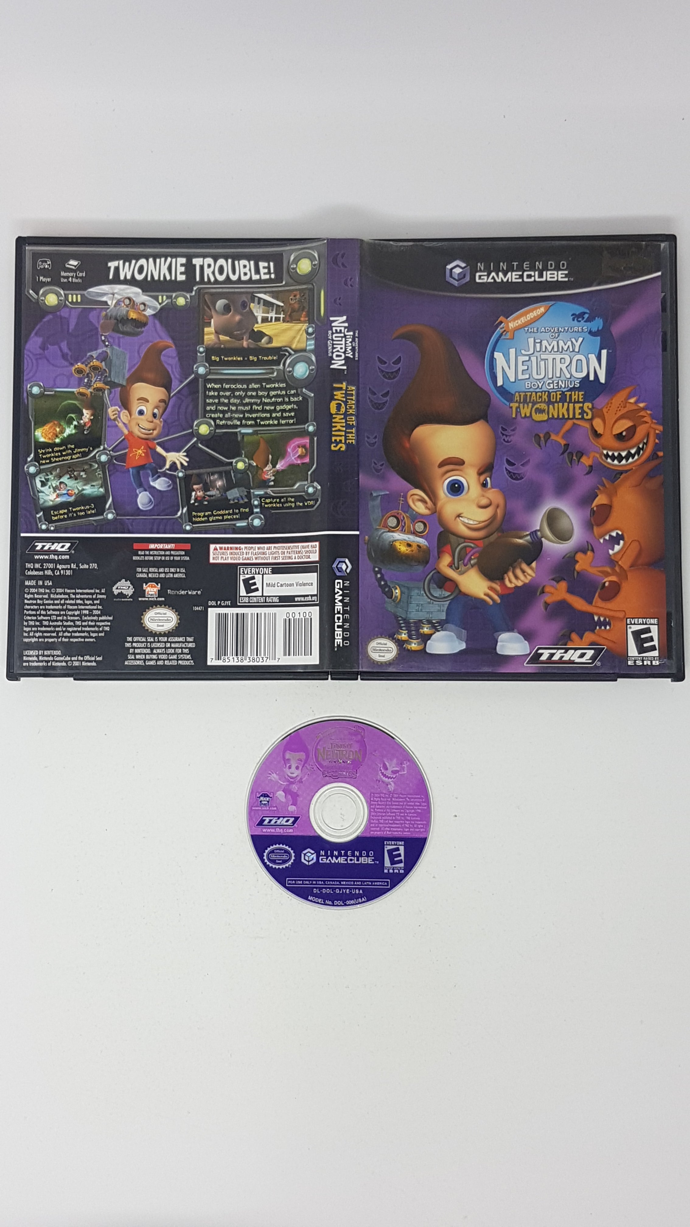 Nickelodeon shop gamecube games