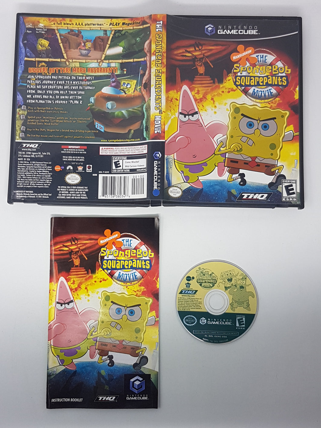 SpongeBob SquarePants The Movie - Nintendo Gamecube – Respawnandreplay