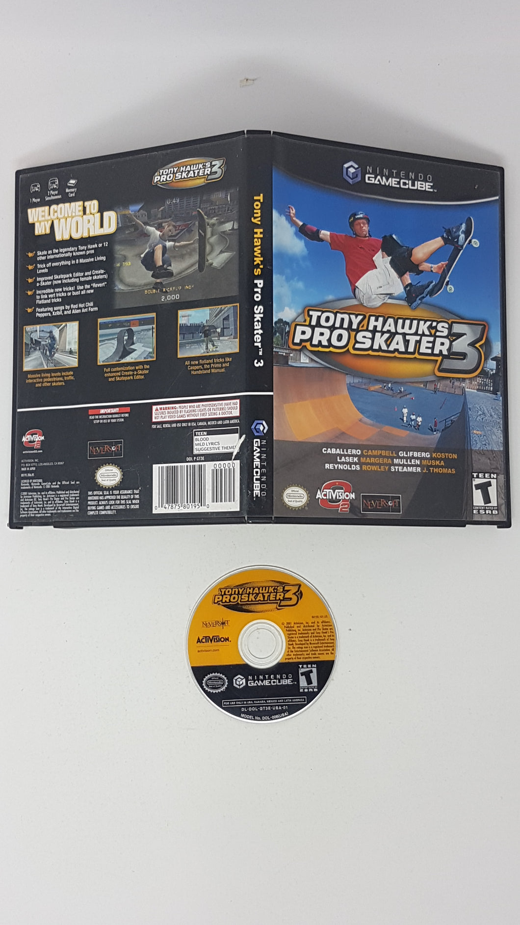 Tony Hawk 3 - Nintendo Gamecube