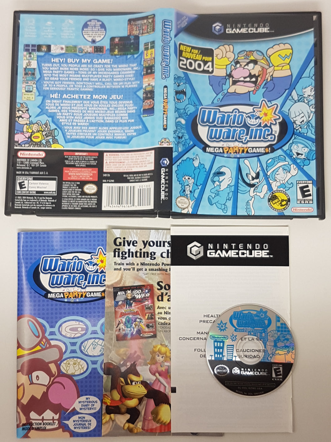 Wario Ware Mega Party Games - Nintendo Gamecube