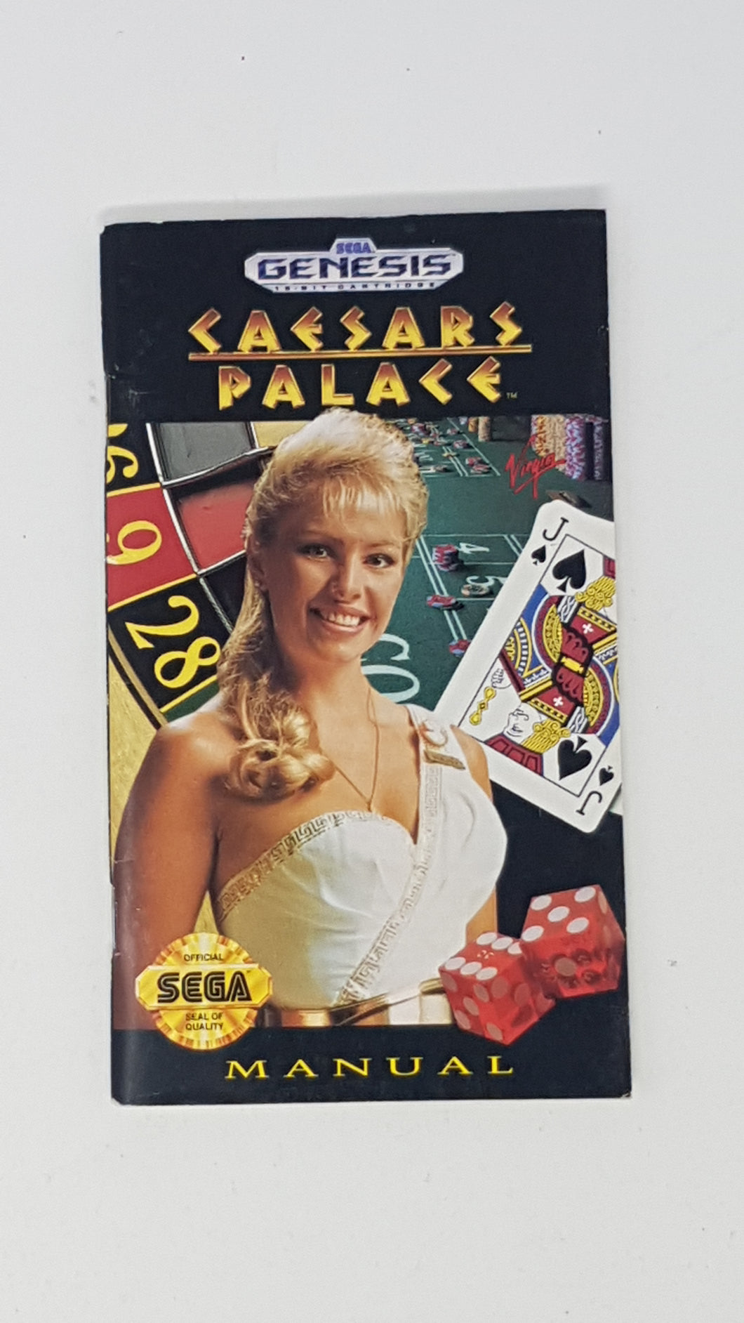 Caesars Palace [manual] - Sega Genesis