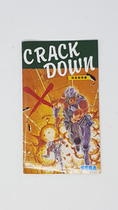Crack Down [manuel] - Mega Drive