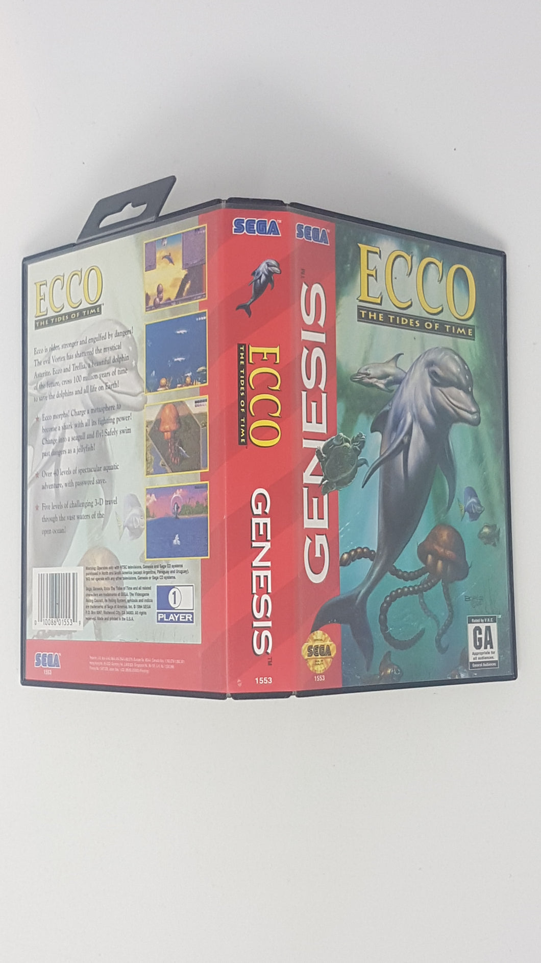 Ecco The Tides of Time [box] - Sega Genesis