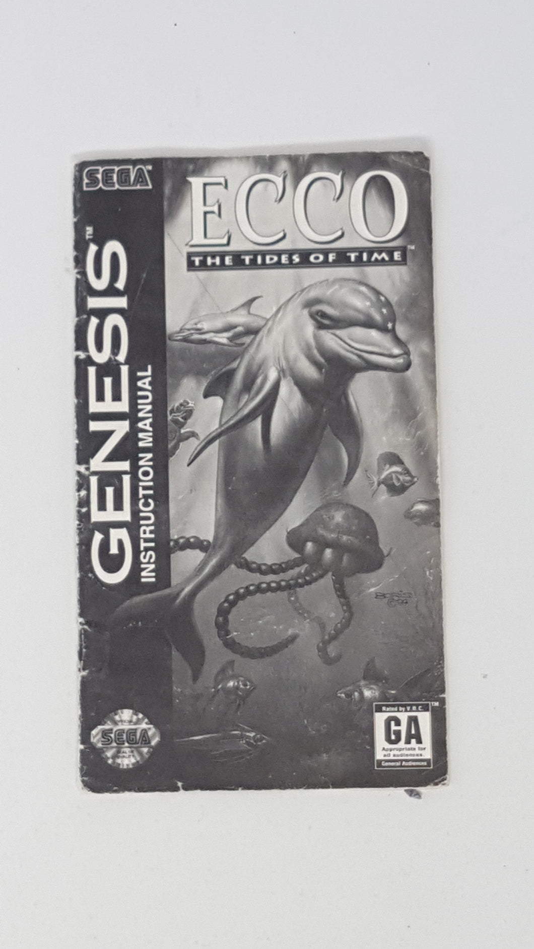 Ecco The Tides of Time [manual] - Sega Genesis