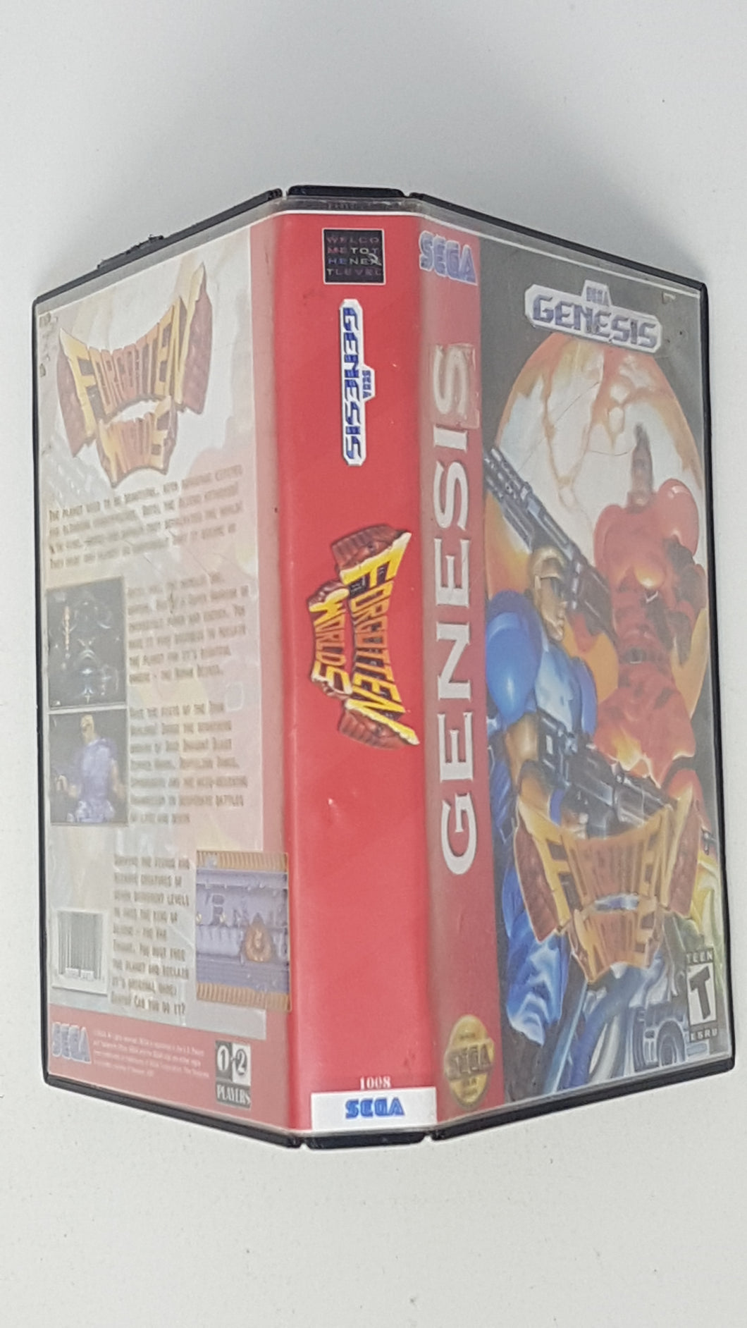 Forgotten Worlds [box] - Sega Genesis