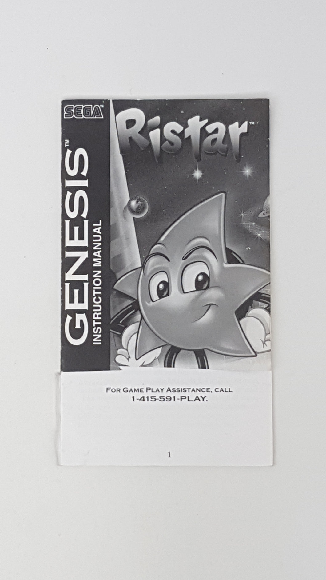 Genesis - Ristar [manual]