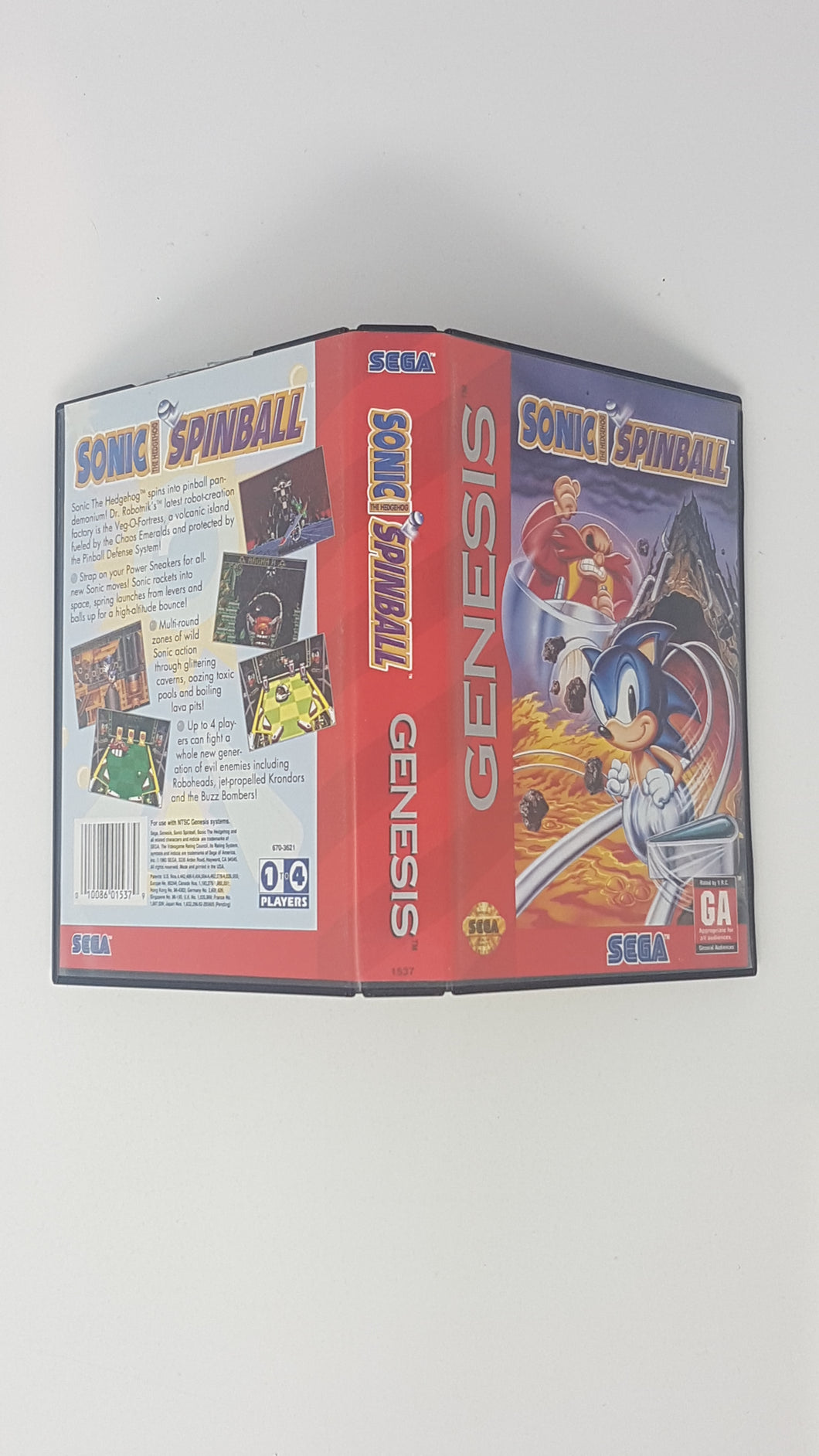 Sonic Spinball [boîte] - Sega Genesis