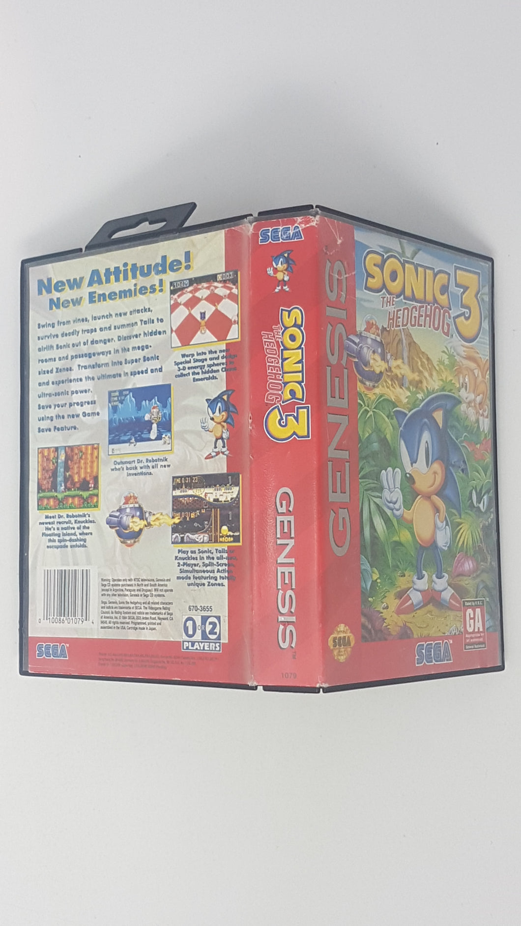 Sonic the Hedgehog 3 [boîte] - Sega Genesis