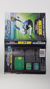 World Championship Soccer [Couverture] - Genesis