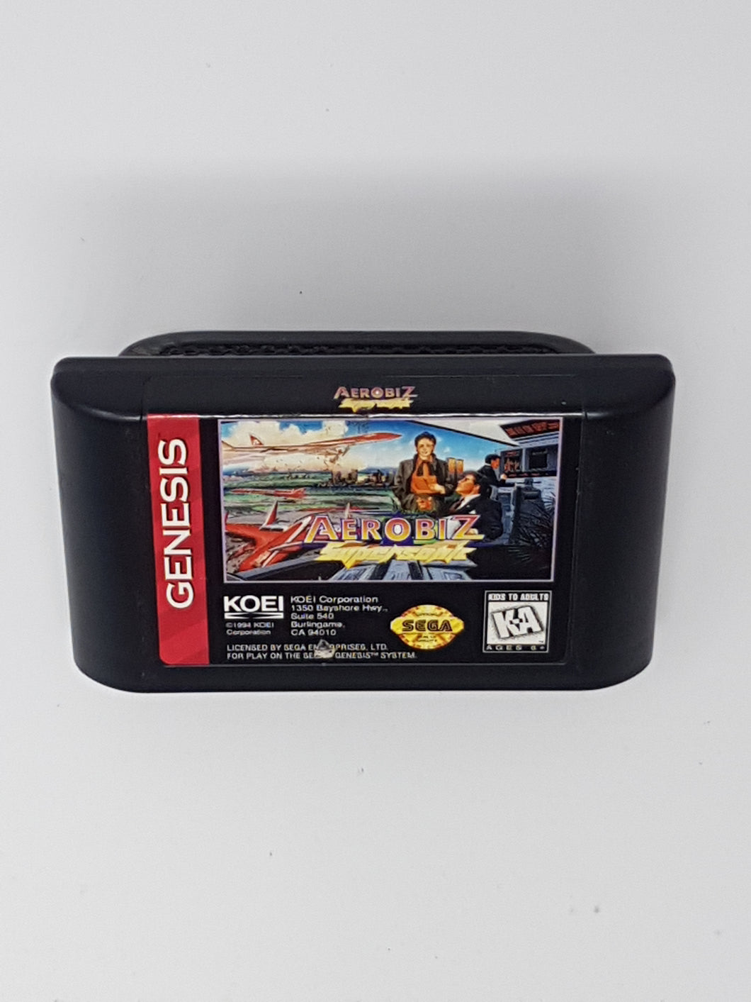 Aerobiz Supersonic - Sega Genesis