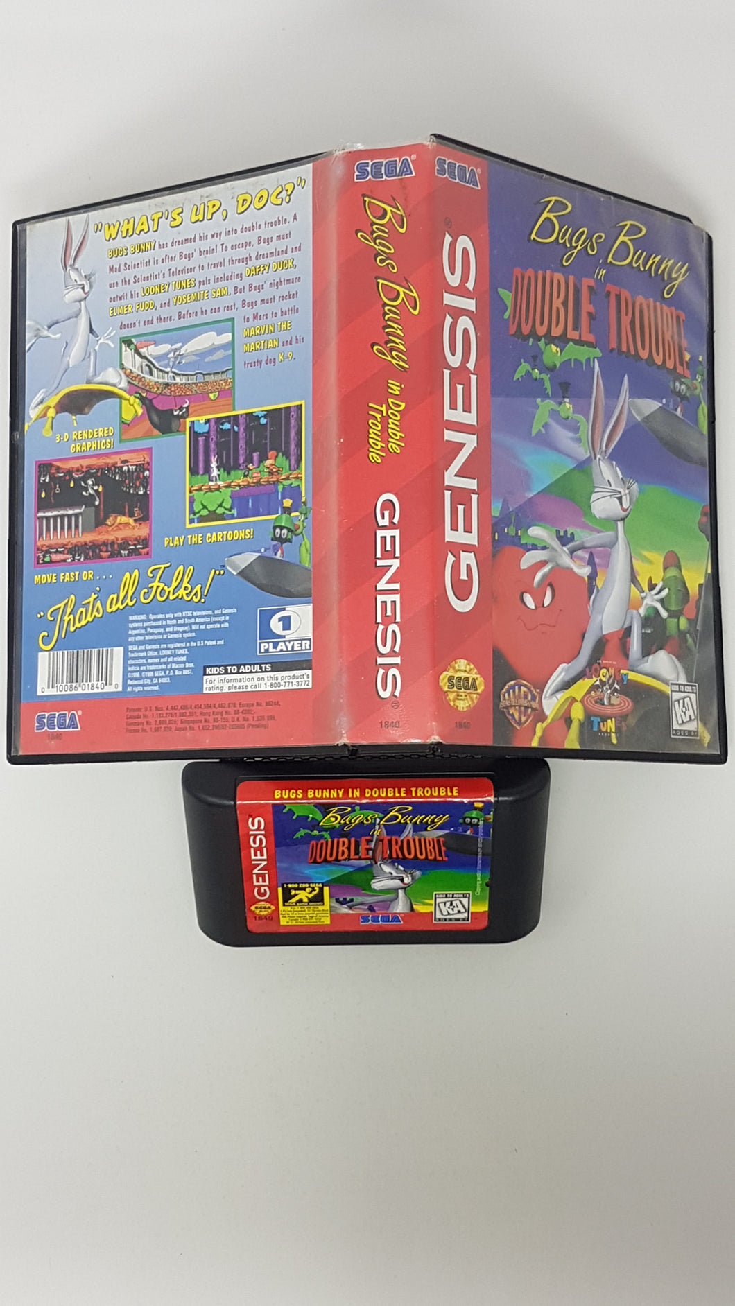 Bugs Bunny Double Trouble - Sega Genesis