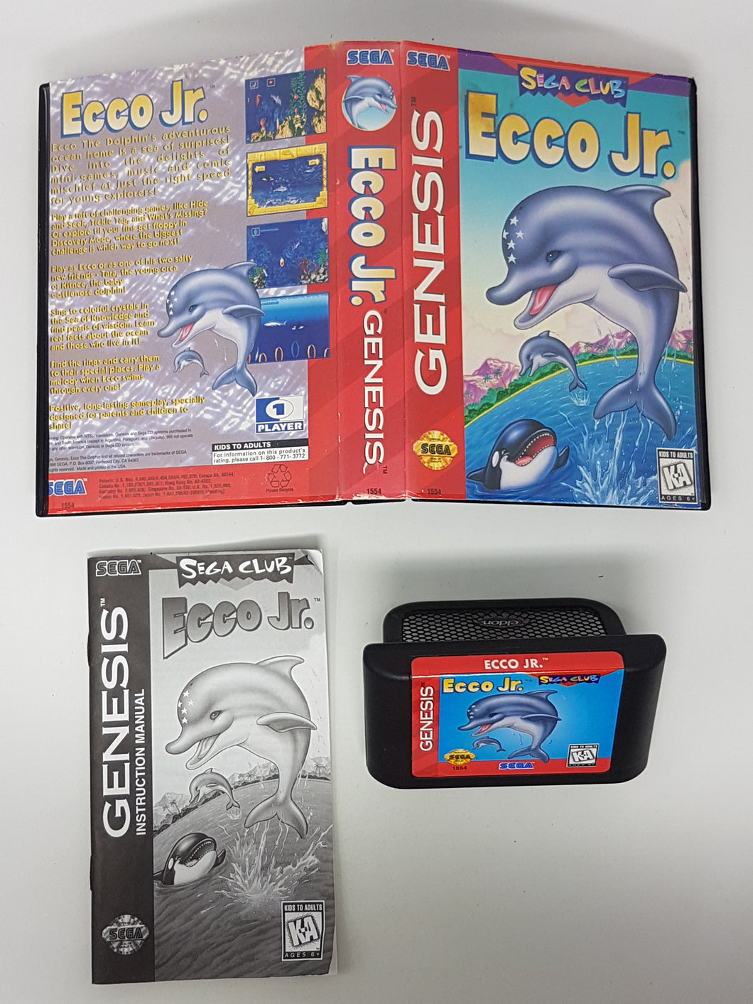 Ecco Jr - Sega Genesis