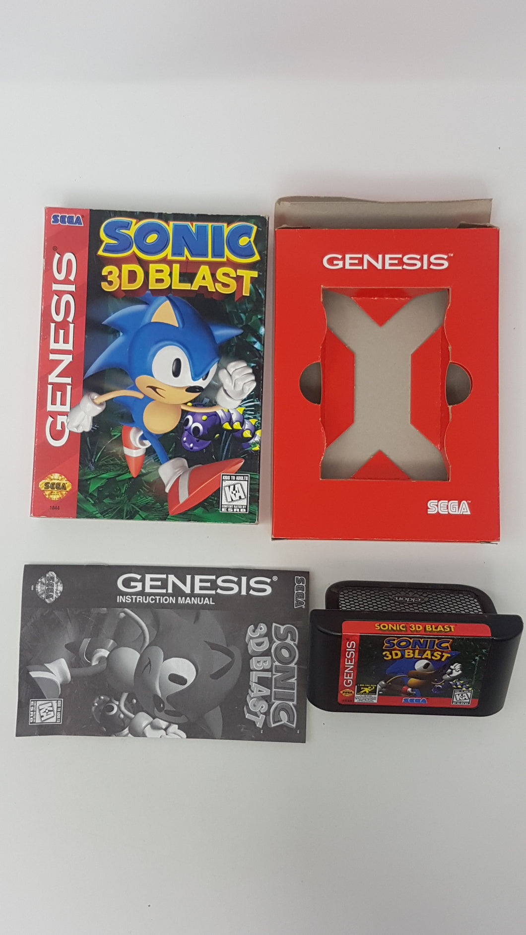 Sonic 3D Blast [Cardboard Box] - Sega Genesis